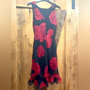 Woman Dress .Size S .Flowers.Perfect Condition.